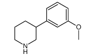 3-(3-Methoxyphenyl)piperidine structure
