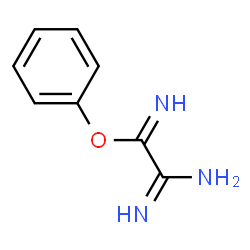 Acetimidic acid,2-amino-2-imino-,phenyl ester (8CI) structure