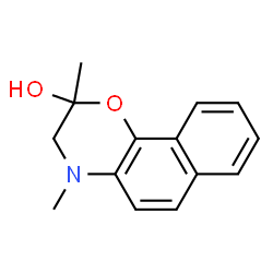 2H-Naphth[1,2-b]-1,4-oxazin-2-ol,3,4-dihydro-2,4-dimethyl-(9CI)结构式