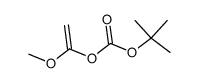 tert-butyl α-methoxyvinyl carbonate结构式