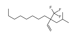 4-ethenyl-2-methyl-4-(trifluoromethyl)dodecane结构式