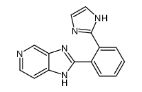 2-[2-(1H-imidazol-2-yl)phenyl]-3H-imidazo[4,5-c]pyridine Structure