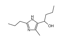 1-(4-methyl-2-propyl-1H-imidazol-5-yl)butan-1-ol Structure