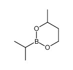 4-methyl-2-propan-2-yl-1,3,2-dioxaborinane Structure