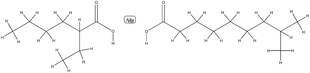(2-ethylhexanoato-O)(isodecanoato-O)cobalt结构式