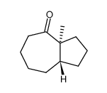 trans-3a-Methylperhydroazulen-4(1H)-one Structure
