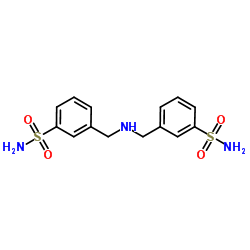 3,3'-(氮烷二基双(甲基))苯磺酰胺结构式