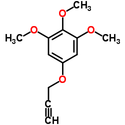 1,2,3-Trimethoxy-5-(2-propyn-1-yloxy)benzene structure