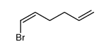 (Z)-1-bromo-1,5-hexadiene结构式
