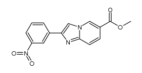 METHYL 2-(3-NITROPHENYL)IMIDAZO[1,2-A]PYRIDINE-6-CARBOXYLATE picture