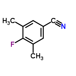 4-Fluoro-3,5-dimethylbenzonitrile structure