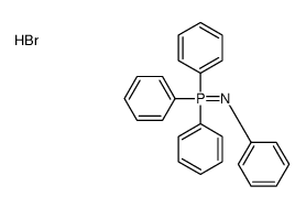 triphenyl(phenylimino)-λ5-phosphane,hydrobromide结构式