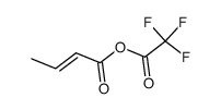 crotonic-trifluoracetic anhydride结构式