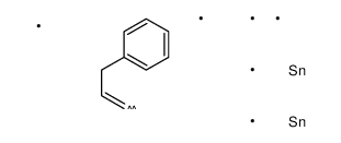 trimethyl-(3-phenyl-1-trimethylstannylprop-1-enyl)stannane Structure