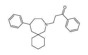 1-phenyl-3-(11-phenyl-8-azaspiro[5.6]dodecan-8-yl)propan-1-one Structure