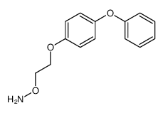 O-[2-(4-phenoxyphenoxy)ethyl]hydroxylamine结构式