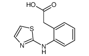 2-[2-(1,3-thiazol-2-ylamino)phenyl]acetic acid Structure