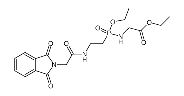 Pht-Gly-Aep(OEt)-Gly-OEt结构式