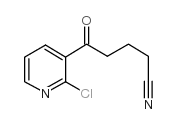 5-(2-CHLORO-3-PYRIDYL)-5-OXOVALERONITRILE结构式