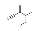 3-methyl-2-methylidenepentanenitrile结构式