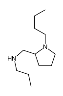 N-[(1-butylpyrrolidin-2-yl)methyl]propan-1-amine结构式