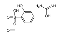 formaldehyde,2-hydroxybenzenesulfonic acid,urea结构式