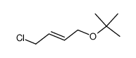 1-tert-butoxy-4-chloro-but-2-ene Structure
