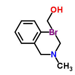 2-[(2-Bromobenzyl)(methyl)amino]ethanol结构式