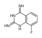 8-Fluoro-2,4-quinazolinediamine Structure