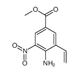 methyl 4-amino-3-ethenyl-5-nitrobenzoate Structure