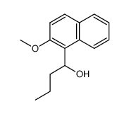 1-(2-methoxynaphthalen-1-yl)butan-1-ol结构式