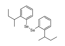 1-butan-2-yl-2-[(2-butan-2-ylphenyl)diselanyl]benzene结构式