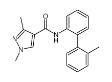 N-(2'-methylbiphen-2-yl)-1,3-dimethyl-1H-pyrazole-4-carboxamide Structure