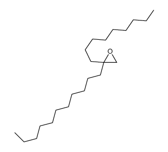 2-nonyl-2-undecyloxirane结构式