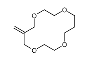 6-methylidene-1,4,8,11-tetraoxacyclotetradecane结构式