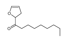 1-(2,3-dihydrofuran-2-yl)nonan-1-one结构式