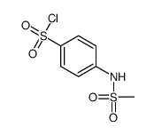 4-(methanesulfonamido)benzenesulfonyl chloride Structure