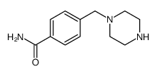 Benzamide, 4-(1-piperazinylmethyl)-结构式