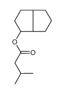 octahydropentalenyl 3-methylbutyrate structure