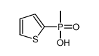 methyl(thiophen-2-yl)phosphinic acid Structure