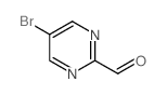 5-溴嘧啶-2-甲醛结构式