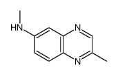 6-Quinoxalinamine,N,2-dimethyl-(9CI) Structure