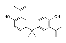 4-[2-(4-hydroxy-3-prop-1-en-2-ylphenyl)propan-2-yl]-2-prop-1-en-2-ylphenol Structure