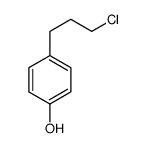 4-(3-chloropropyl)phenol结构式