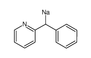 sodium 2-benzylpyridine Structure