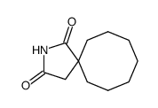 2-aza-spiro[4.7]dodecane-1,3-dione结构式