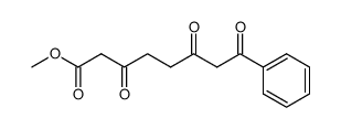3,6,8-Trioxo-8-phenyl-octanoic acid methyl ester Structure