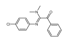 N'-(4-chlorophenyl)-N,N-dimethyl-2-oxo-2-phenylacetimidamide Structure