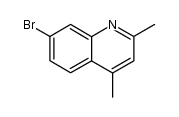 7-bromo-2,4-dimethyl-quinoline Structure