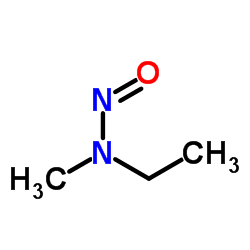 N-Methyl-N-nitrosoethanamine Structure